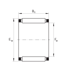 滾針及保持架組件 K110X118X30, 根據(jù) DIN 5405-1/ISO 3030 標(biāo)準(zhǔn)